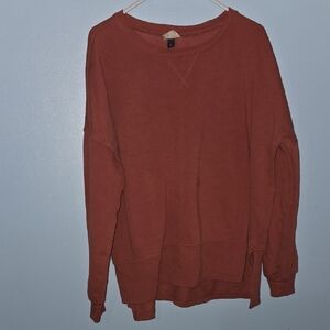 Universal Thread Women's  Terracotta Crewneck Sweater